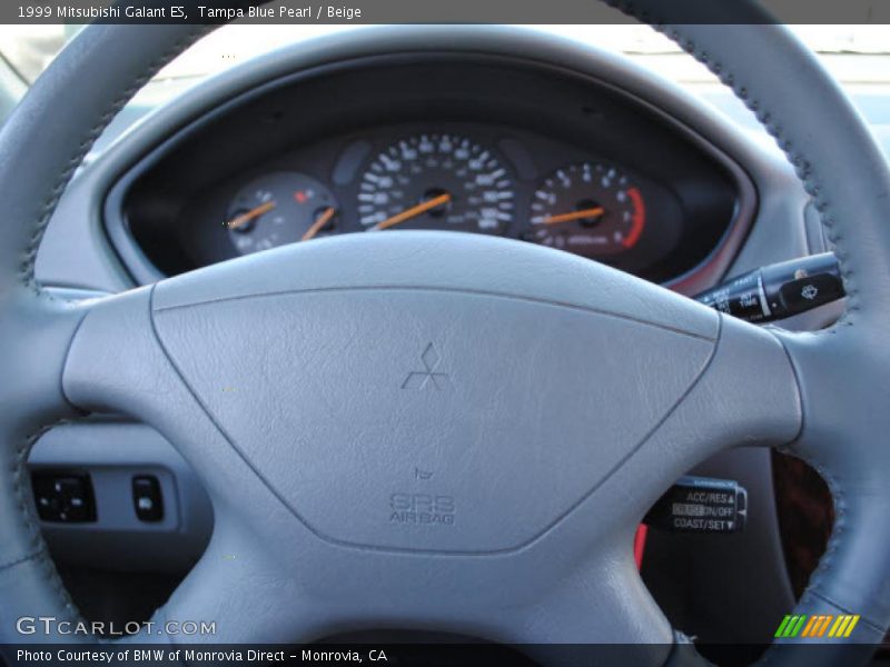 Tampa Blue Pearl / Beige 1999 Mitsubishi Galant ES