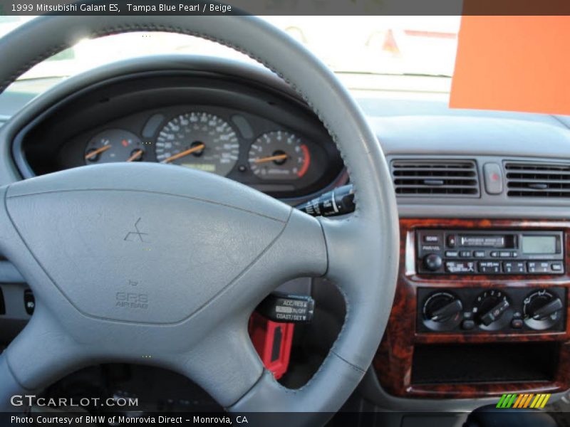 Tampa Blue Pearl / Beige 1999 Mitsubishi Galant ES