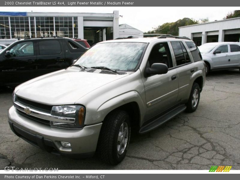 Light Pewter Metallic / Medium Pewter 2003 Chevrolet TrailBlazer LS 4x4