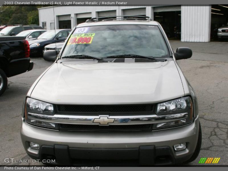 Light Pewter Metallic / Medium Pewter 2003 Chevrolet TrailBlazer LS 4x4