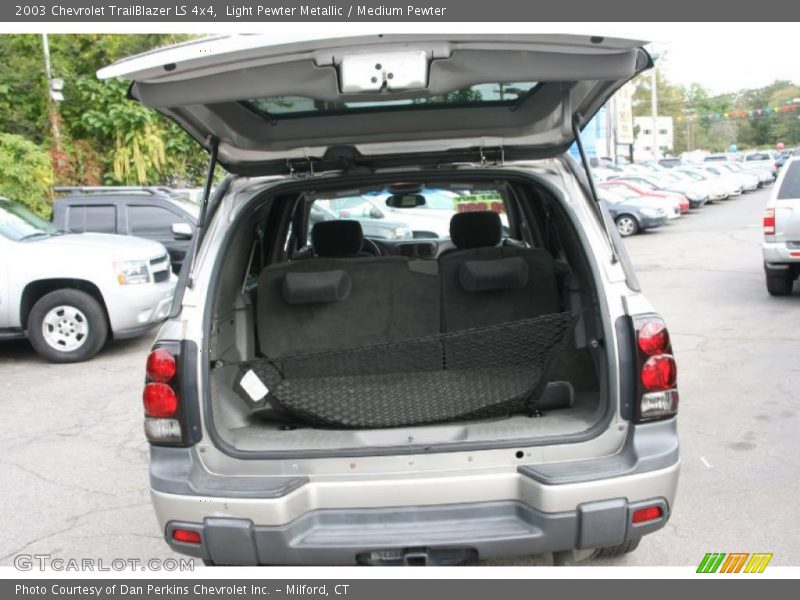 Light Pewter Metallic / Medium Pewter 2003 Chevrolet TrailBlazer LS 4x4