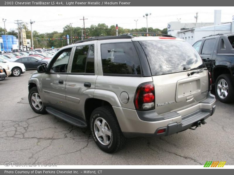 Light Pewter Metallic / Medium Pewter 2003 Chevrolet TrailBlazer LS 4x4