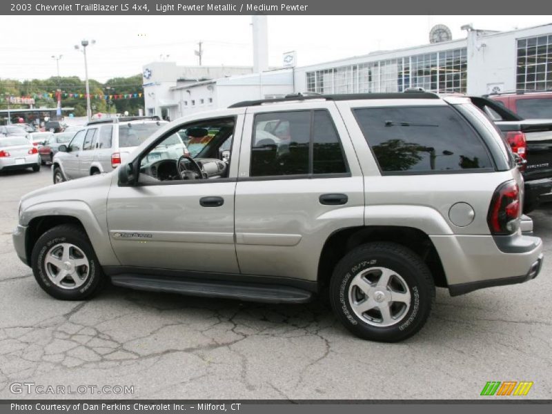 Light Pewter Metallic / Medium Pewter 2003 Chevrolet TrailBlazer LS 4x4