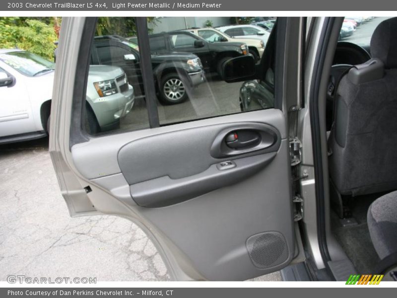 Light Pewter Metallic / Medium Pewter 2003 Chevrolet TrailBlazer LS 4x4