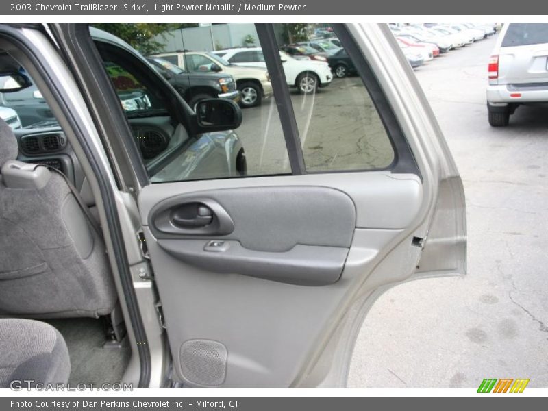 Light Pewter Metallic / Medium Pewter 2003 Chevrolet TrailBlazer LS 4x4