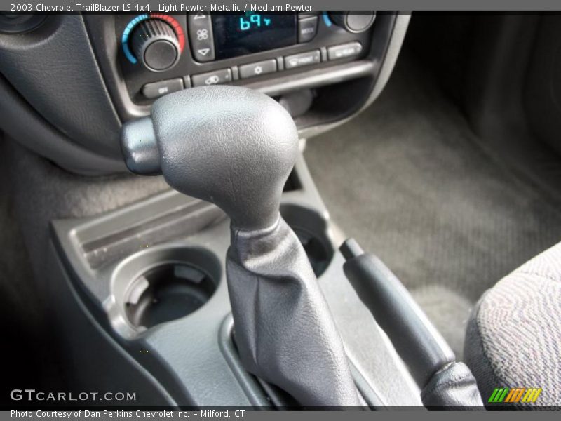 Light Pewter Metallic / Medium Pewter 2003 Chevrolet TrailBlazer LS 4x4