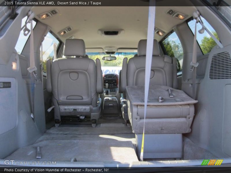 Desert Sand Mica / Taupe 2005 Toyota Sienna XLE AWD