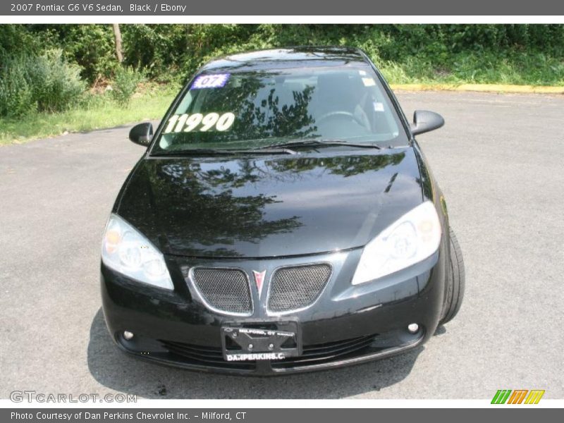 Black / Ebony 2007 Pontiac G6 V6 Sedan
