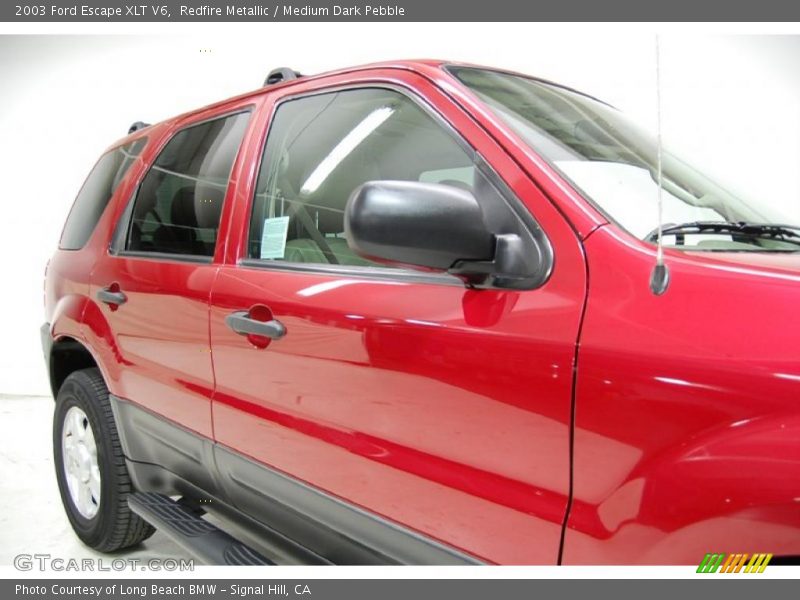 Redfire Metallic / Medium Dark Pebble 2003 Ford Escape XLT V6