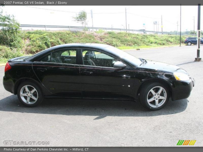 Black / Ebony 2007 Pontiac G6 V6 Sedan
