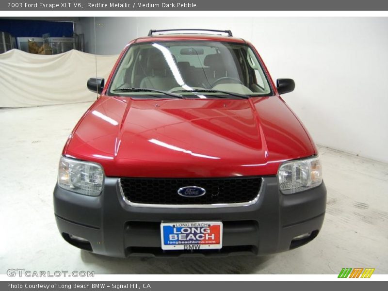 Redfire Metallic / Medium Dark Pebble 2003 Ford Escape XLT V6