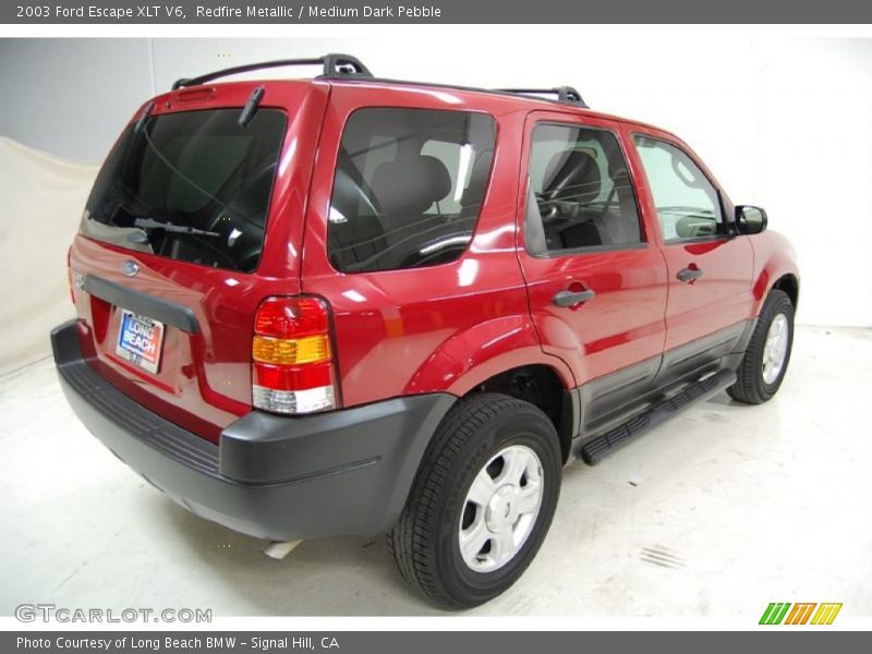 Redfire Metallic / Medium Dark Pebble 2003 Ford Escape XLT V6
