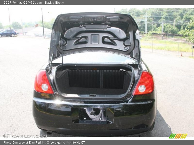 Black / Ebony 2007 Pontiac G6 V6 Sedan