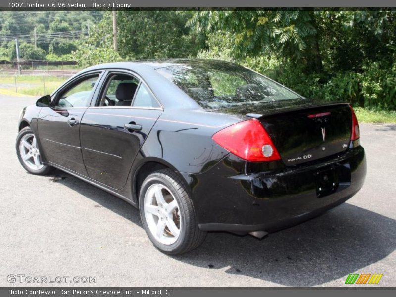 Black / Ebony 2007 Pontiac G6 V6 Sedan