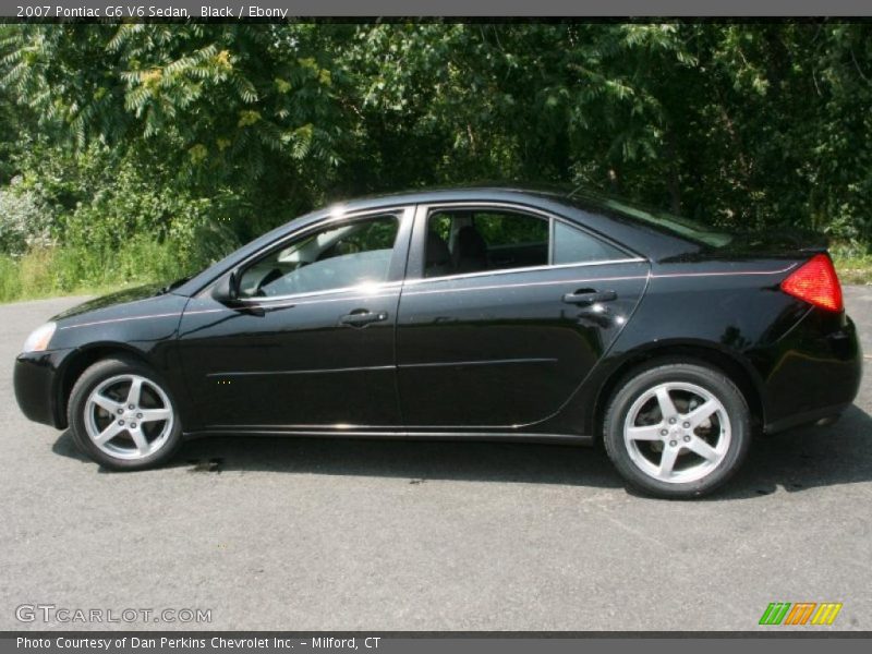 Black / Ebony 2007 Pontiac G6 V6 Sedan