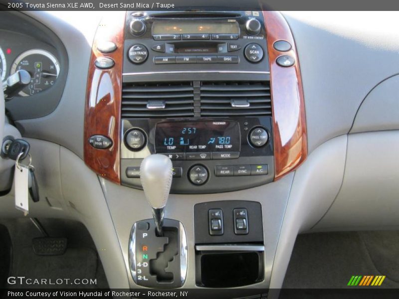 Desert Sand Mica / Taupe 2005 Toyota Sienna XLE AWD