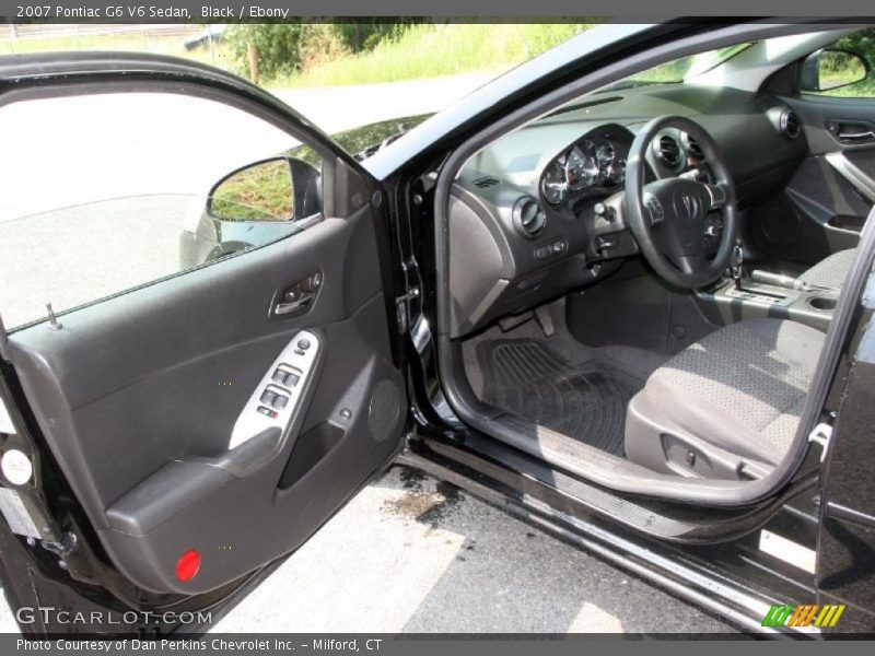 Black / Ebony 2007 Pontiac G6 V6 Sedan