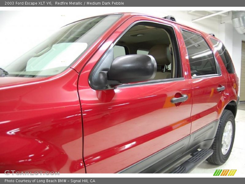 Redfire Metallic / Medium Dark Pebble 2003 Ford Escape XLT V6