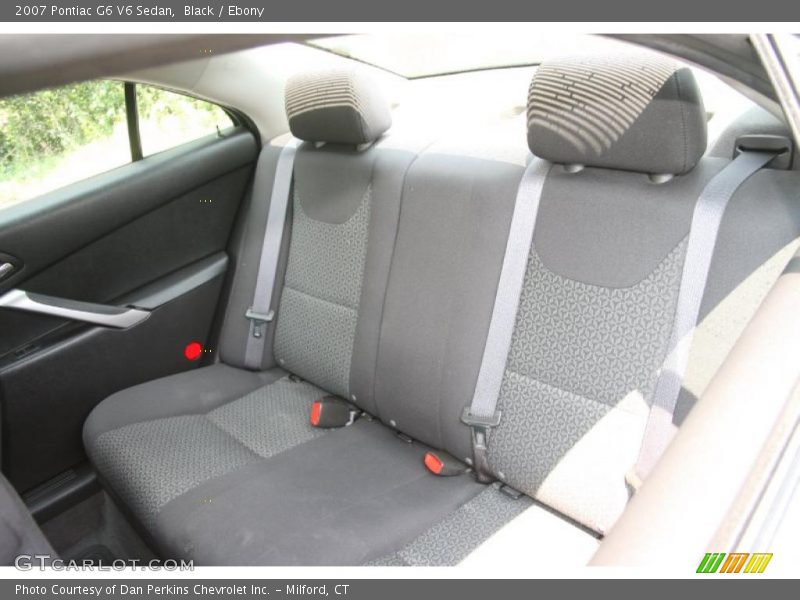 Black / Ebony 2007 Pontiac G6 V6 Sedan