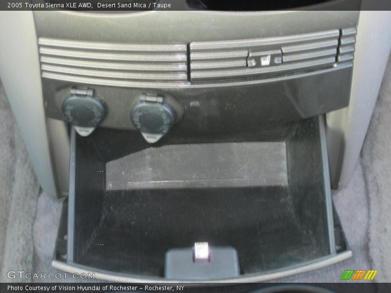 Desert Sand Mica / Taupe 2005 Toyota Sienna XLE AWD