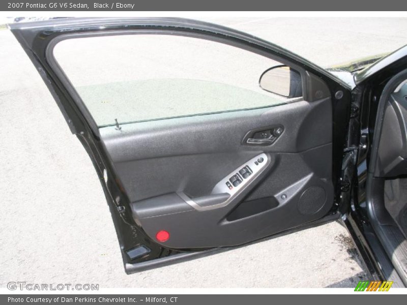 Black / Ebony 2007 Pontiac G6 V6 Sedan