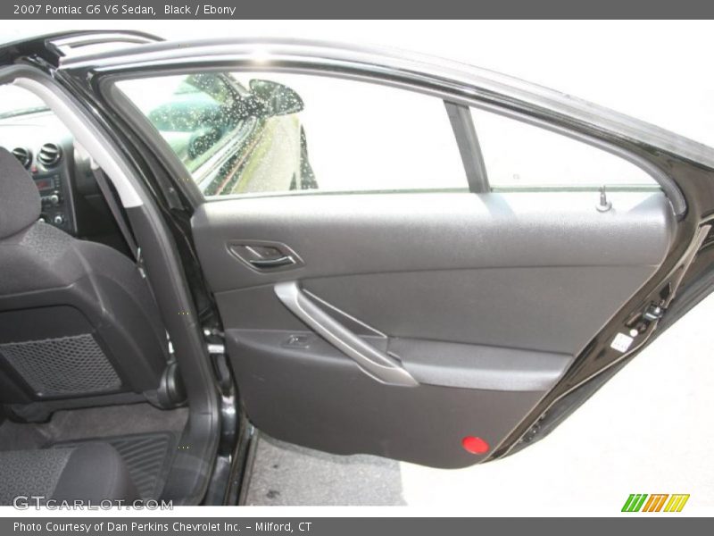 Black / Ebony 2007 Pontiac G6 V6 Sedan