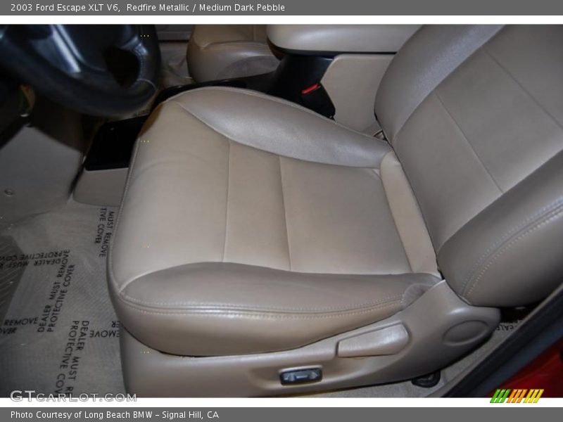 Redfire Metallic / Medium Dark Pebble 2003 Ford Escape XLT V6