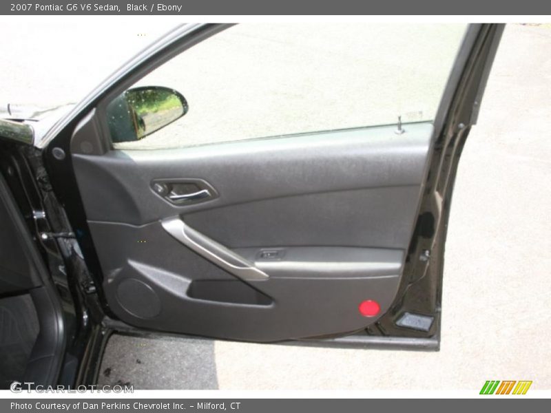 Black / Ebony 2007 Pontiac G6 V6 Sedan