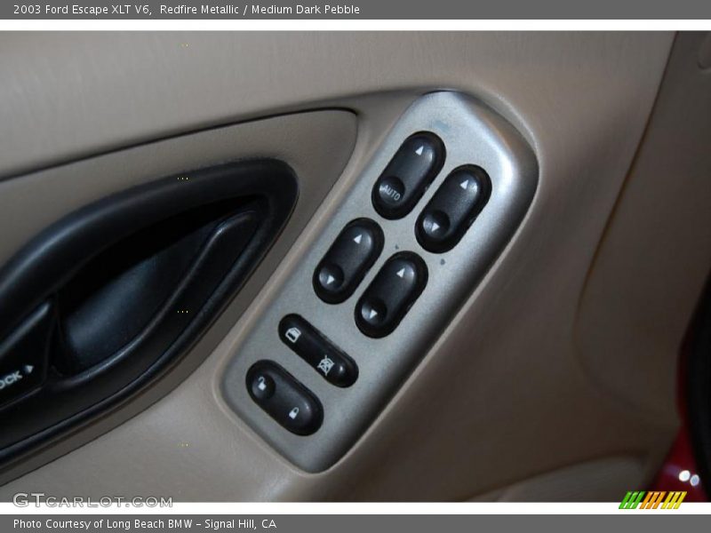 Redfire Metallic / Medium Dark Pebble 2003 Ford Escape XLT V6