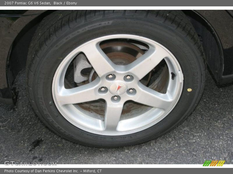 Black / Ebony 2007 Pontiac G6 V6 Sedan