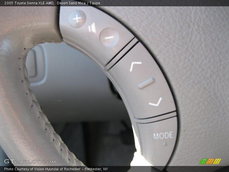 Desert Sand Mica / Taupe 2005 Toyota Sienna XLE AWD