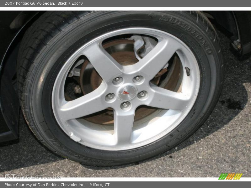 Black / Ebony 2007 Pontiac G6 V6 Sedan