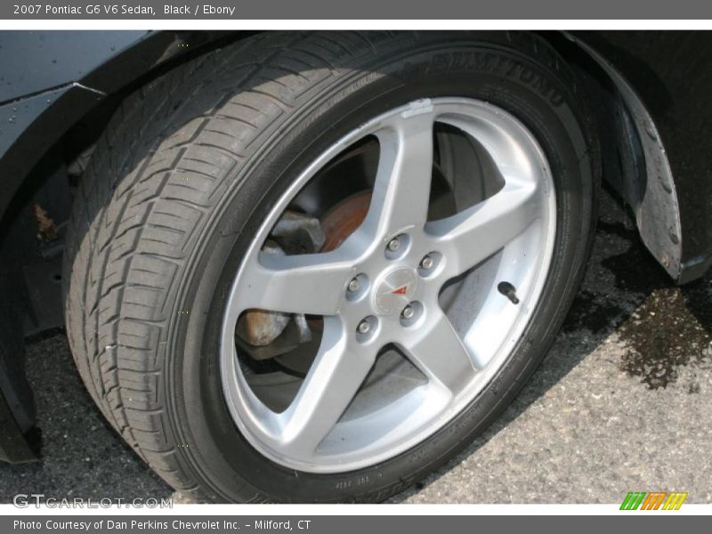 Black / Ebony 2007 Pontiac G6 V6 Sedan