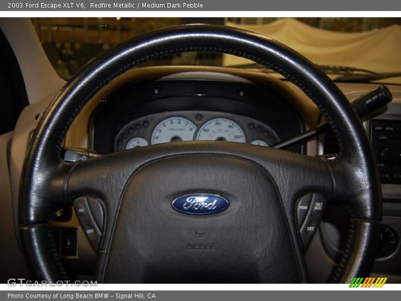 Redfire Metallic / Medium Dark Pebble 2003 Ford Escape XLT V6
