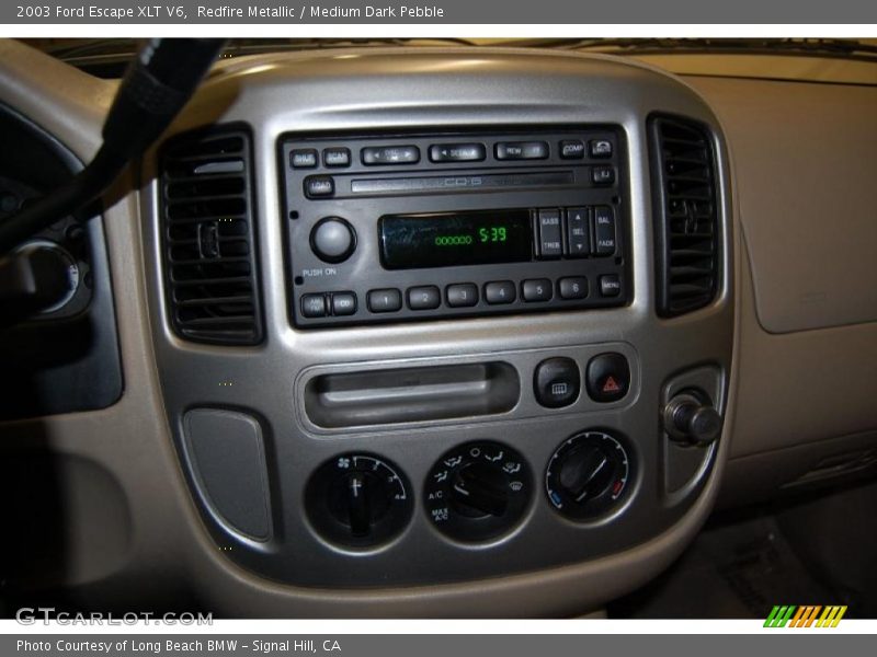Controls of 2003 Escape XLT V6