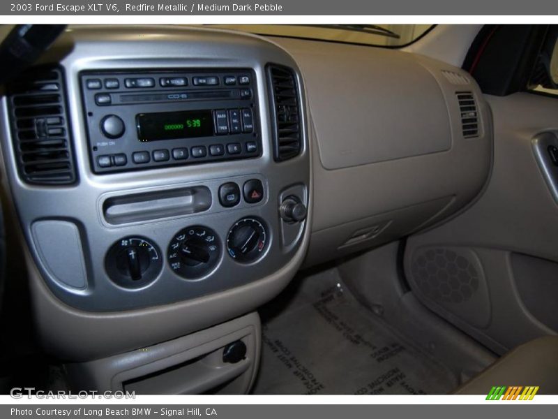 Redfire Metallic / Medium Dark Pebble 2003 Ford Escape XLT V6