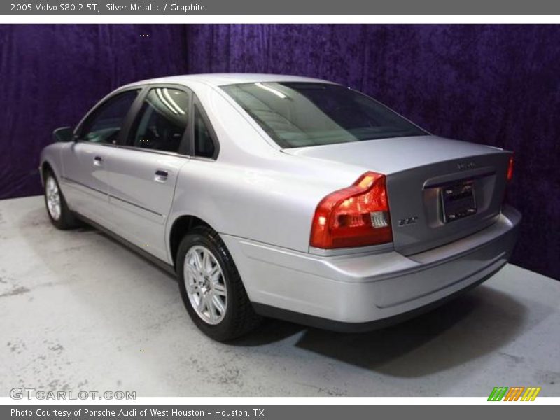 Silver Metallic / Graphite 2005 Volvo S80 2.5T