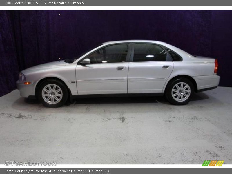 Silver Metallic / Graphite 2005 Volvo S80 2.5T