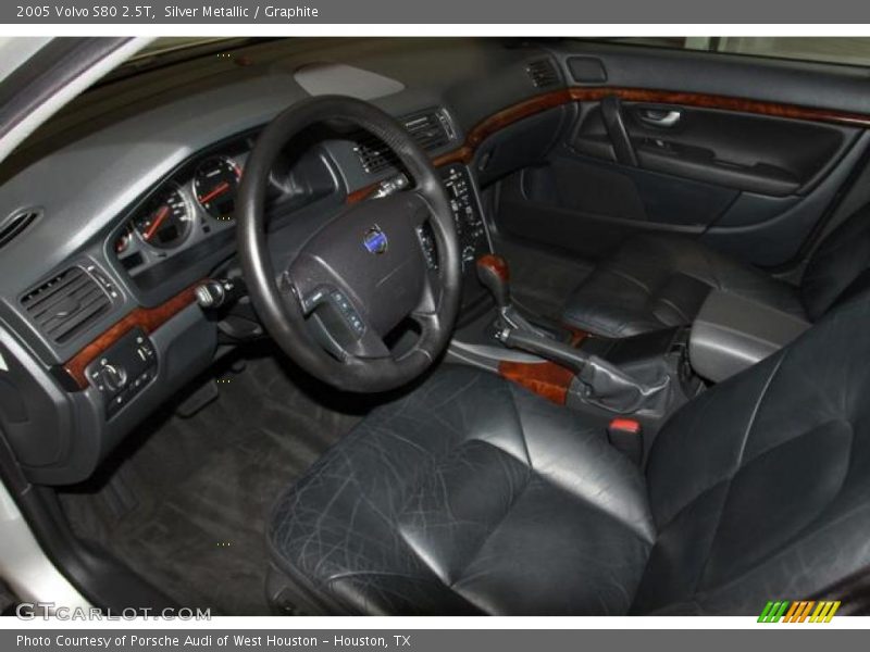 Silver Metallic / Graphite 2005 Volvo S80 2.5T