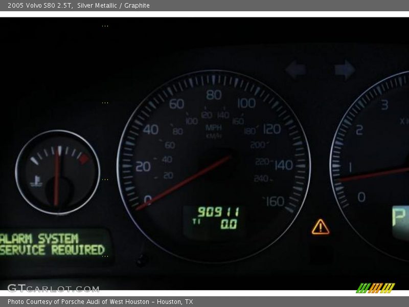 Silver Metallic / Graphite 2005 Volvo S80 2.5T