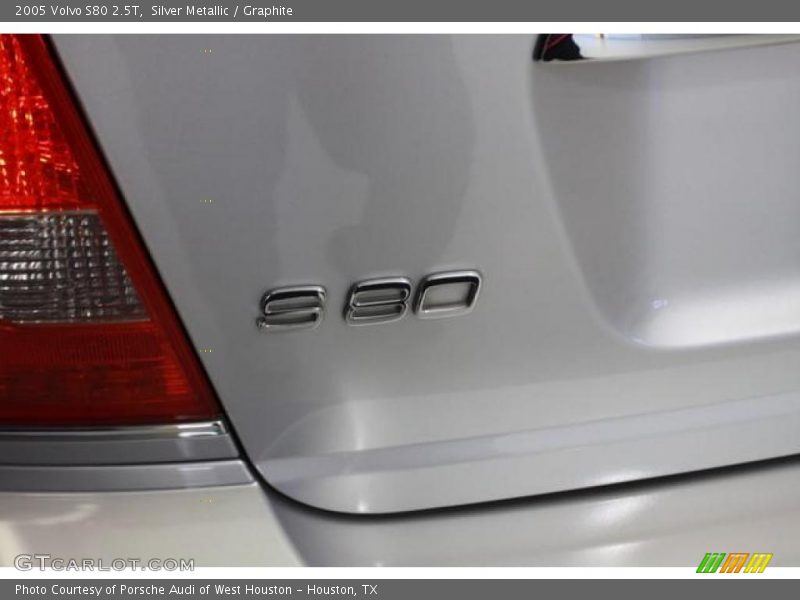Silver Metallic / Graphite 2005 Volvo S80 2.5T