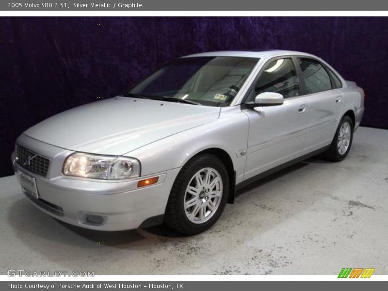 Silver Metallic / Graphite 2005 Volvo S80 2.5T