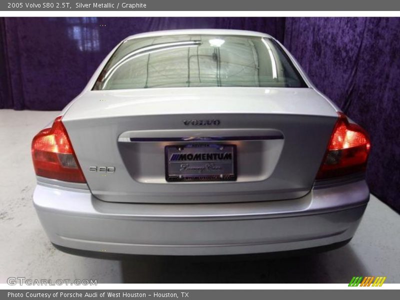 Silver Metallic / Graphite 2005 Volvo S80 2.5T