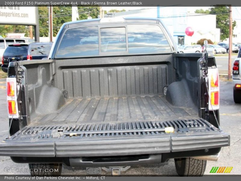 Black / Sienna Brown Leather/Black 2009 Ford F150 Platinum SuperCrew 4x4