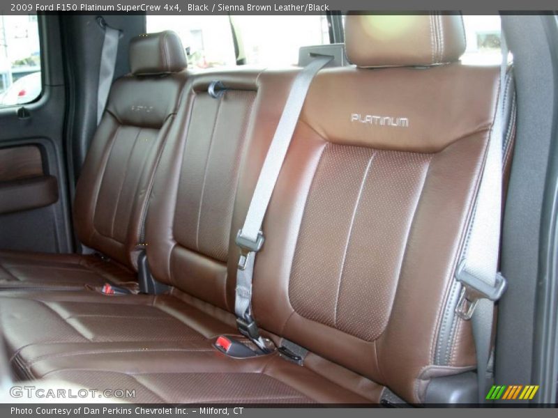 Black / Sienna Brown Leather/Black 2009 Ford F150 Platinum SuperCrew 4x4