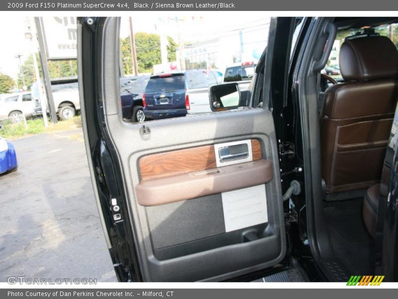Black / Sienna Brown Leather/Black 2009 Ford F150 Platinum SuperCrew 4x4