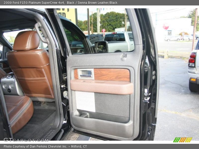 Black / Sienna Brown Leather/Black 2009 Ford F150 Platinum SuperCrew 4x4