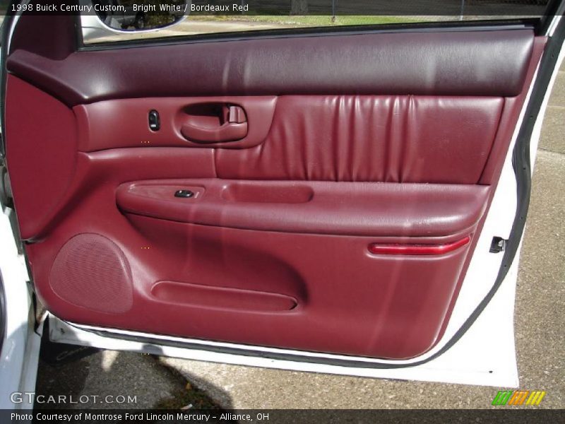  1998 Century Custom Bordeaux Red Interior