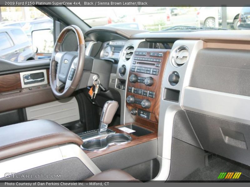 Black / Sienna Brown Leather/Black 2009 Ford F150 Platinum SuperCrew 4x4