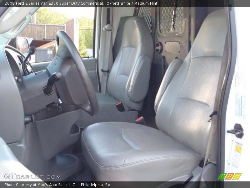  2008 E Series Van E350 Super Duty Commericial Medium Flint Interior